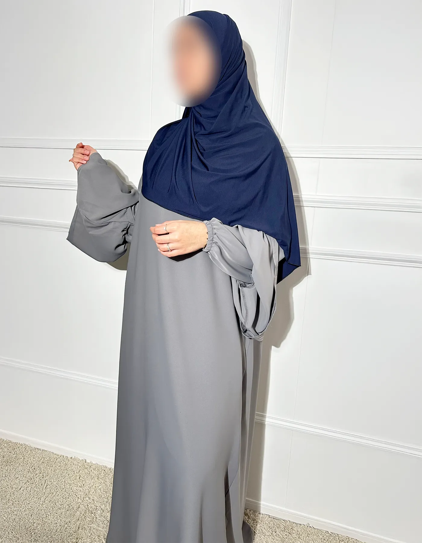 Abaya Sayah Gris