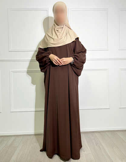 Abaya Djennah Tall chocolat