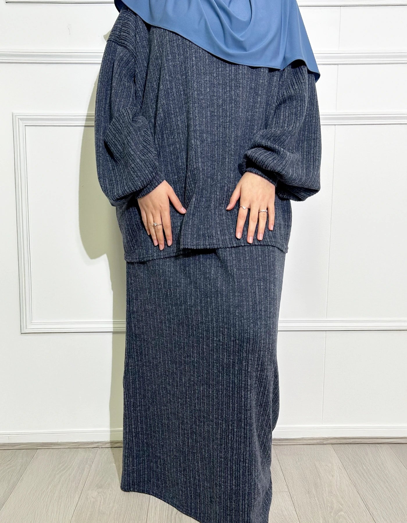 Ensemble jupe Mamou bleu marine