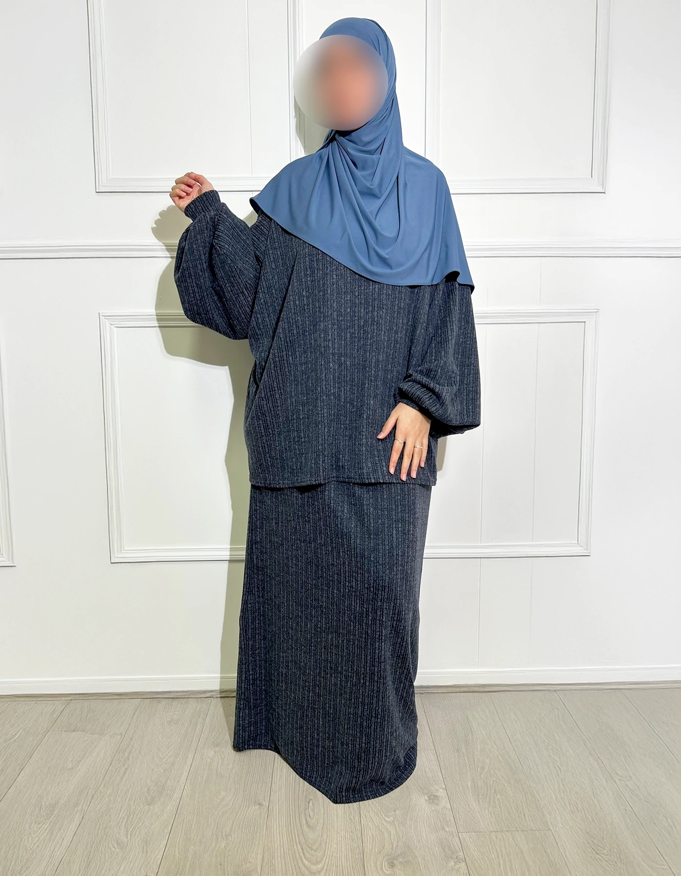 Ensemble jupe Mamou bleu marine