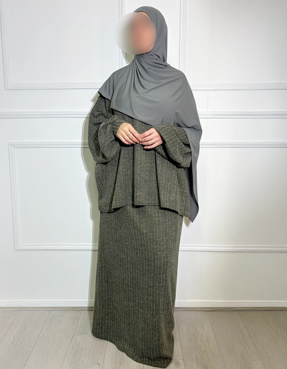 Ensemble jupe Mamou kaki
